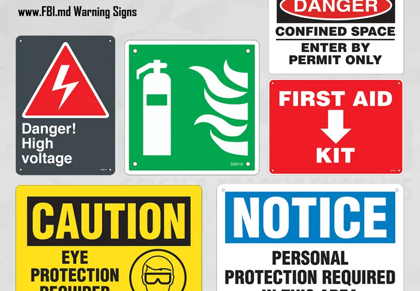 Industrial Warning Signs with your Branding