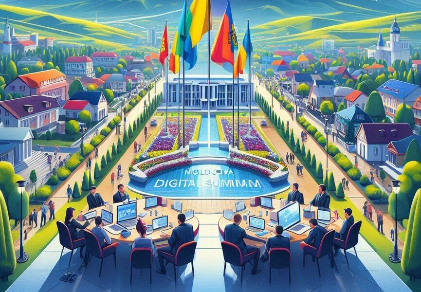 Aplicația EVO lansată în prima zi de Moldova Digital Summit 2024